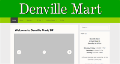 Desktop Screenshot of denvillemart.com